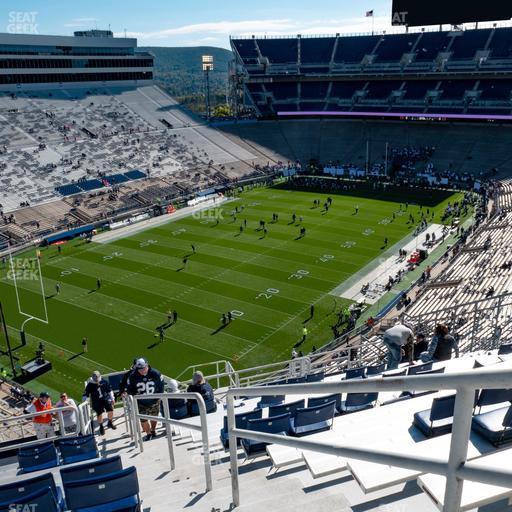 West Shore Home Field at Beaver Stadium - Section North A Upper Seat View