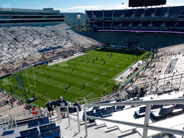 West Shore Home Field at Beaver Stadium - Section North A Upper Seat View
