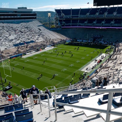 West Shore Home Field at Beaver Stadium - Section North B Upper Seat View