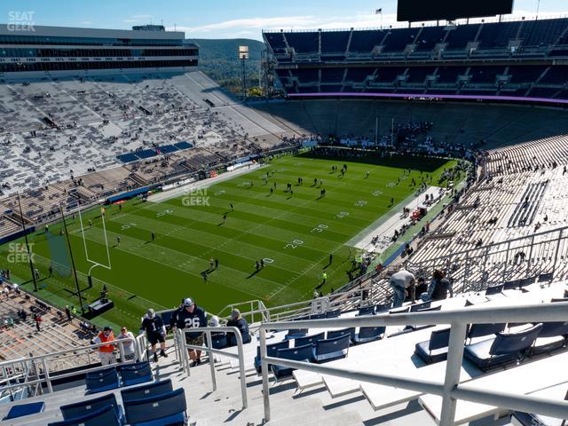 West Shore Home Field at Beaver Stadium - Section North B Upper Seat View