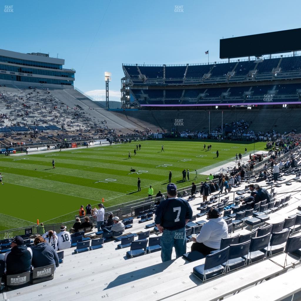 West Shore Home Field at Beaver Stadium - Section North B Seat View