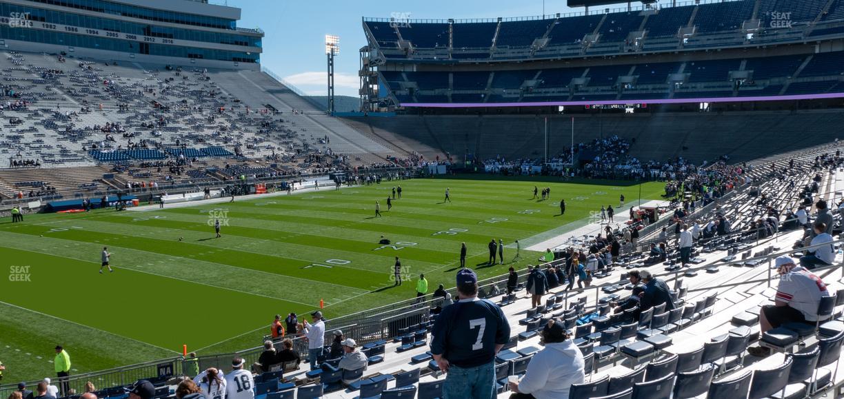 West Shore Home Field at Beaver Stadium - Section North B Seat View