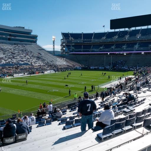 West Shore Home Field at Beaver Stadium - Section North B Seat View