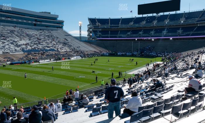 West Shore Home Field at Beaver Stadium - Section North B Seat View