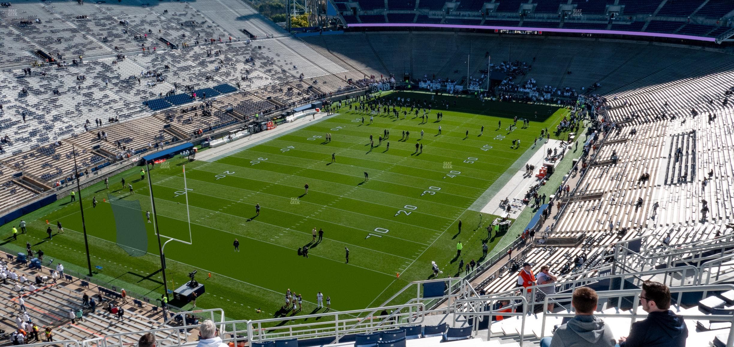 West Shore Home Field at Beaver Stadium - Section North C Upper Seat View