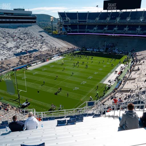 West Shore Home Field at Beaver Stadium - Section North C Upper Seat View