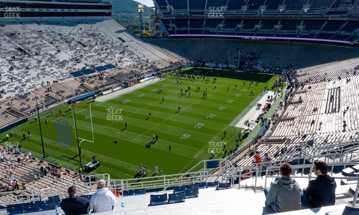West Shore Home Field at Beaver Stadium - Section North C Upper Seat View