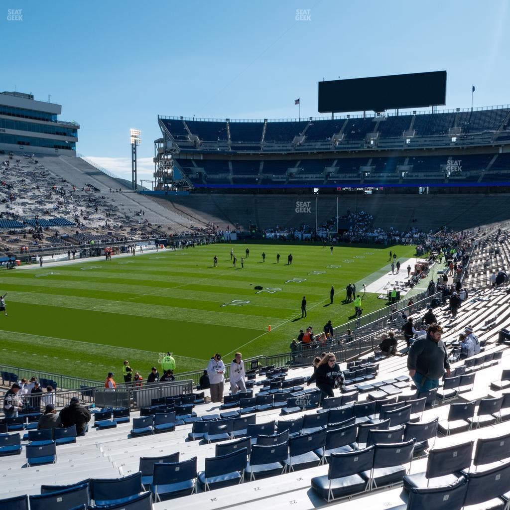 West Shore Home Field at Beaver Stadium - Section North C Seat View