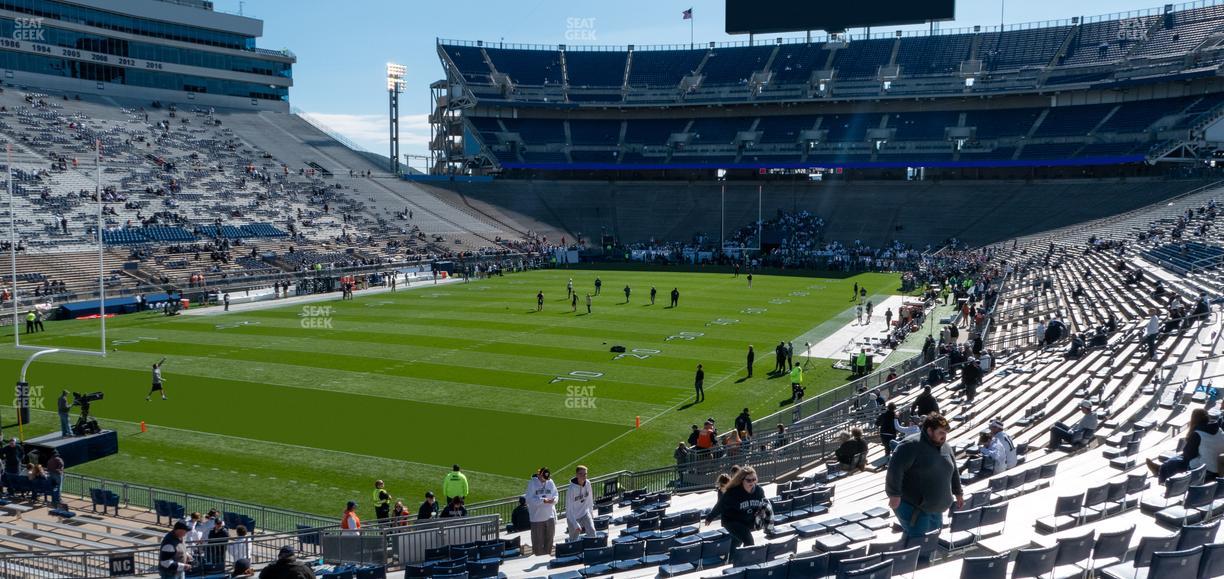 West Shore Home Field at Beaver Stadium - Section North C Seat View