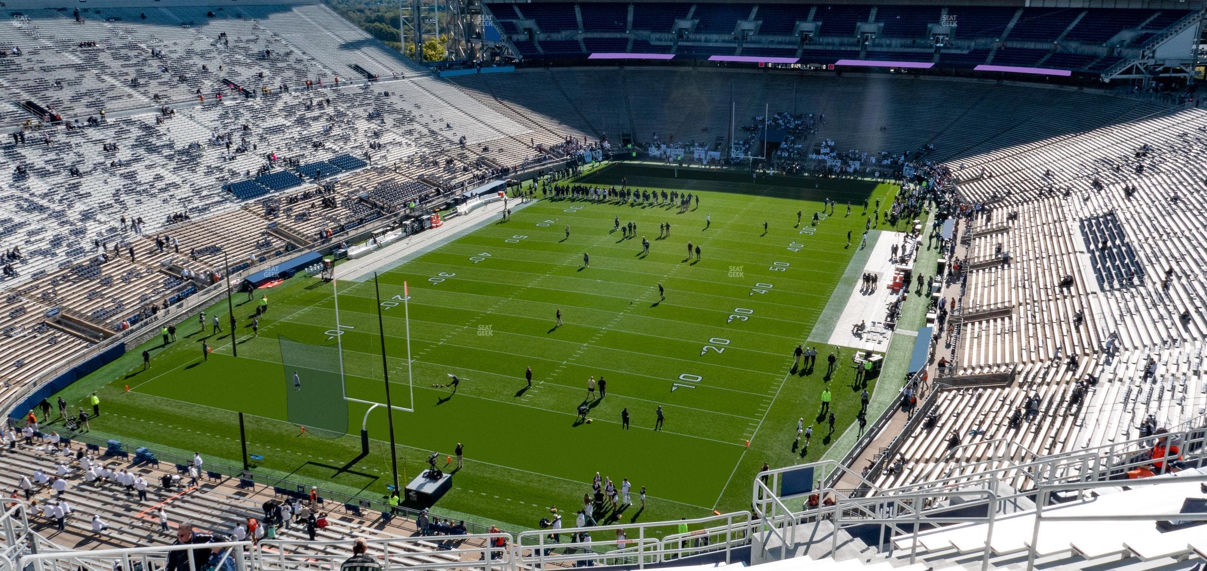 West Shore Home Field at Beaver Stadium - Section North D Upper Seat View