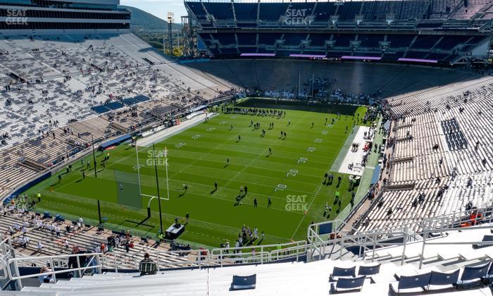 West Shore Home Field at Beaver Stadium - Section North D Upper Seat View