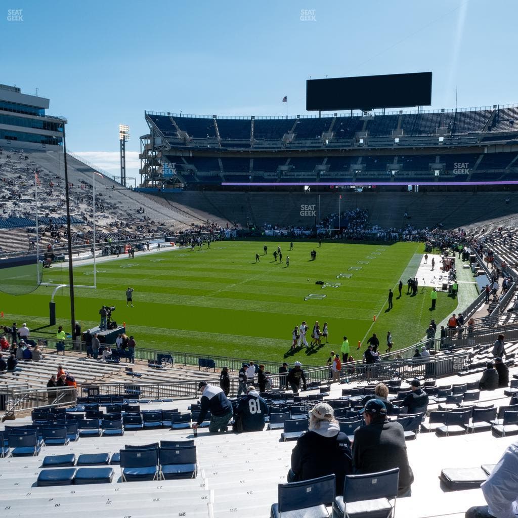 West Shore Home Field at Beaver Stadium - Section North D Seat View
