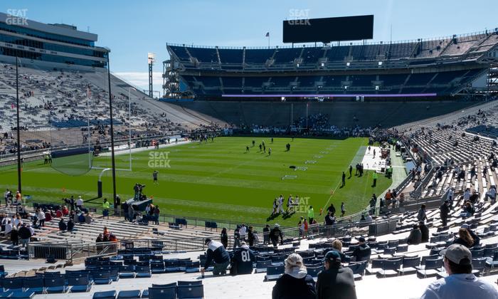 West Shore Home Field at Beaver Stadium - Section North D Seat View