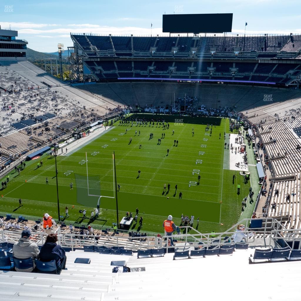 West Shore Home Field at Beaver Stadium - Section North E Upper Seat View
