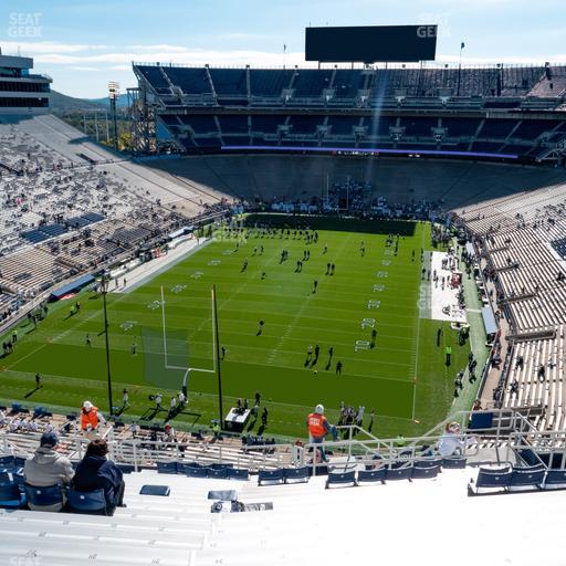 West Shore Home Field at Beaver Stadium - Section North E Upper Seat View