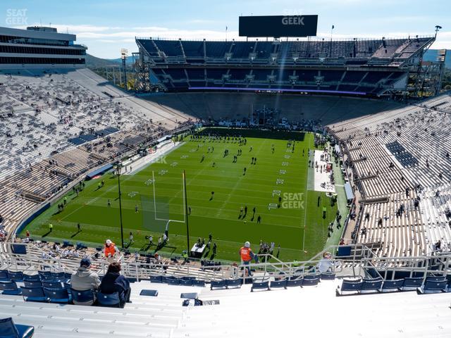 West Shore Home Field at Beaver Stadium - Section North E Upper Seat View