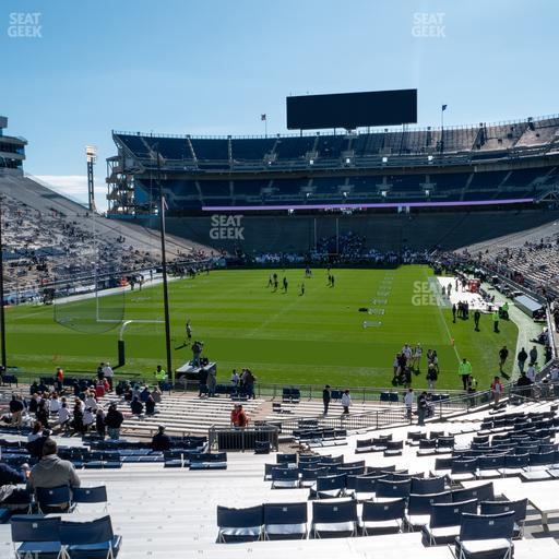 West Shore Home Field at Beaver Stadium - Section North E Seat View