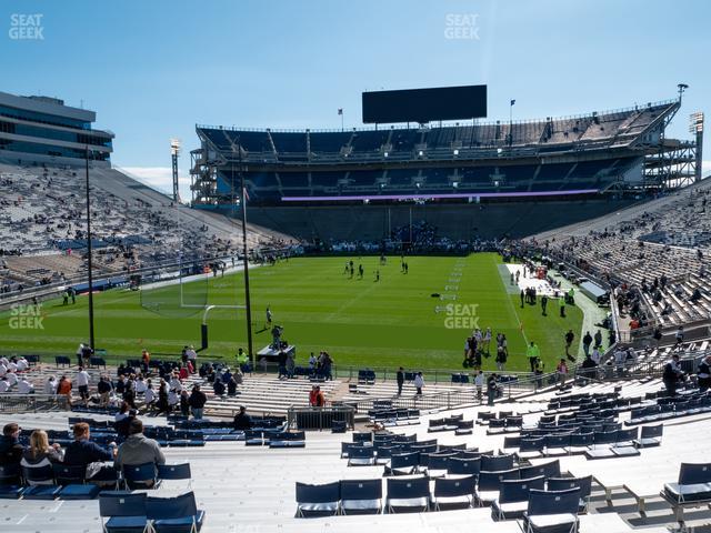 West Shore Home Field at Beaver Stadium - Section North E Seat View