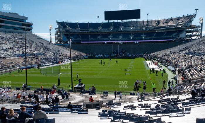 West Shore Home Field at Beaver Stadium - Section North E Seat View