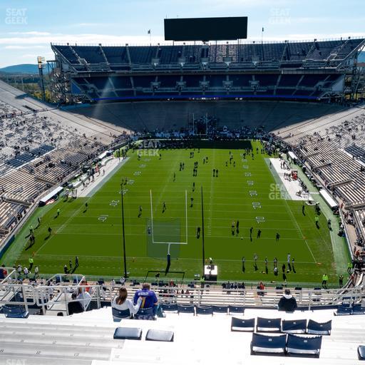 West Shore Home Field at Beaver Stadium - Section North F Upper Seat View
