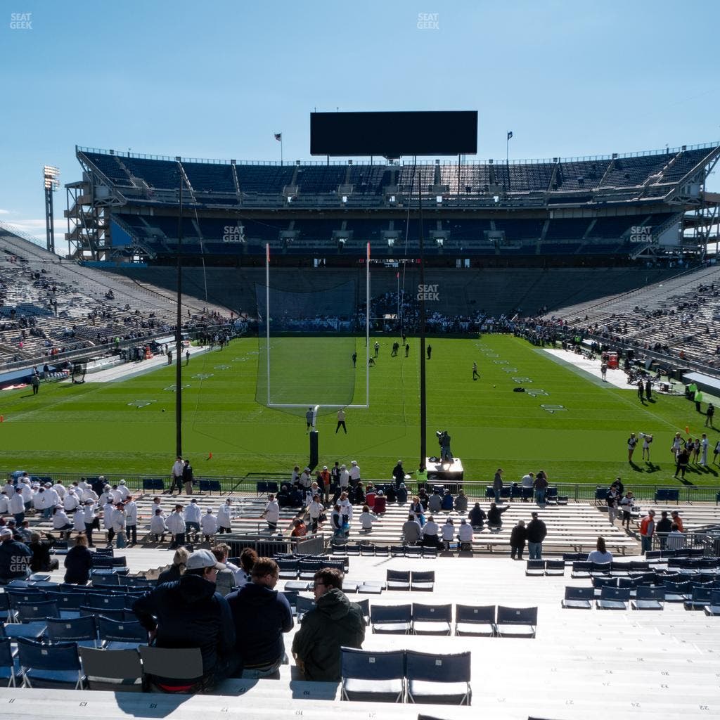 West Shore Home Field at Beaver Stadium - Section North F Seat View