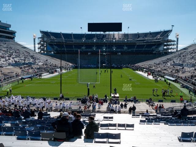 West Shore Home Field at Beaver Stadium - Section North F Seat View
