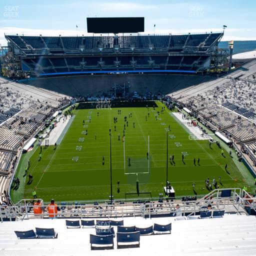 West Shore Home Field at Beaver Stadium - Section North G Upper Seat View