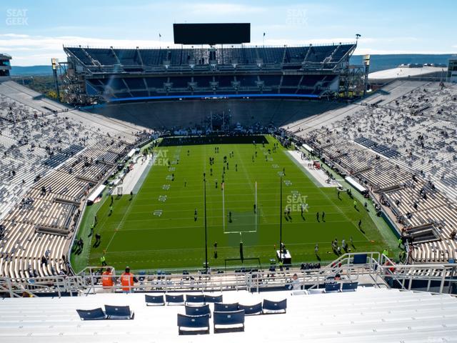 West Shore Home Field at Beaver Stadium - Section North G Upper Seat View