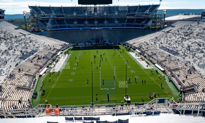 West Shore Home Field at Beaver Stadium - Section North G Upper Seat View
