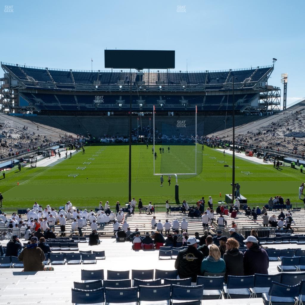 West Shore Home Field at Beaver Stadium - Section North G Seat View