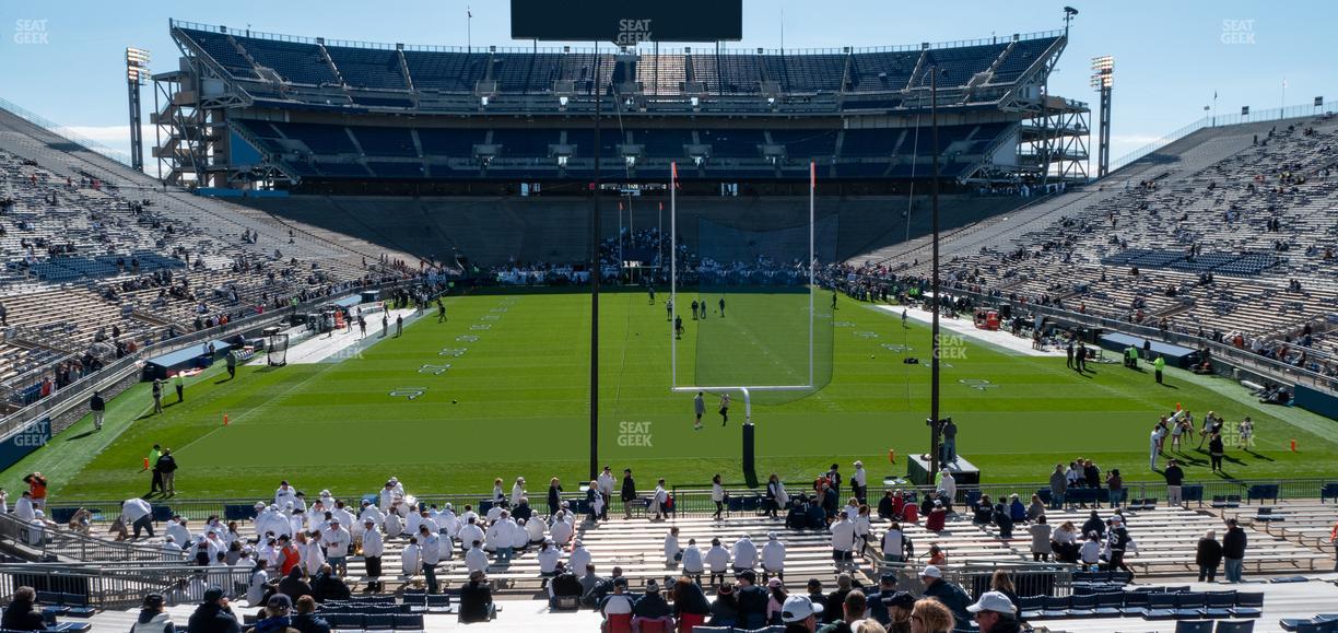 West Shore Home Field at Beaver Stadium - Section North G Seat View