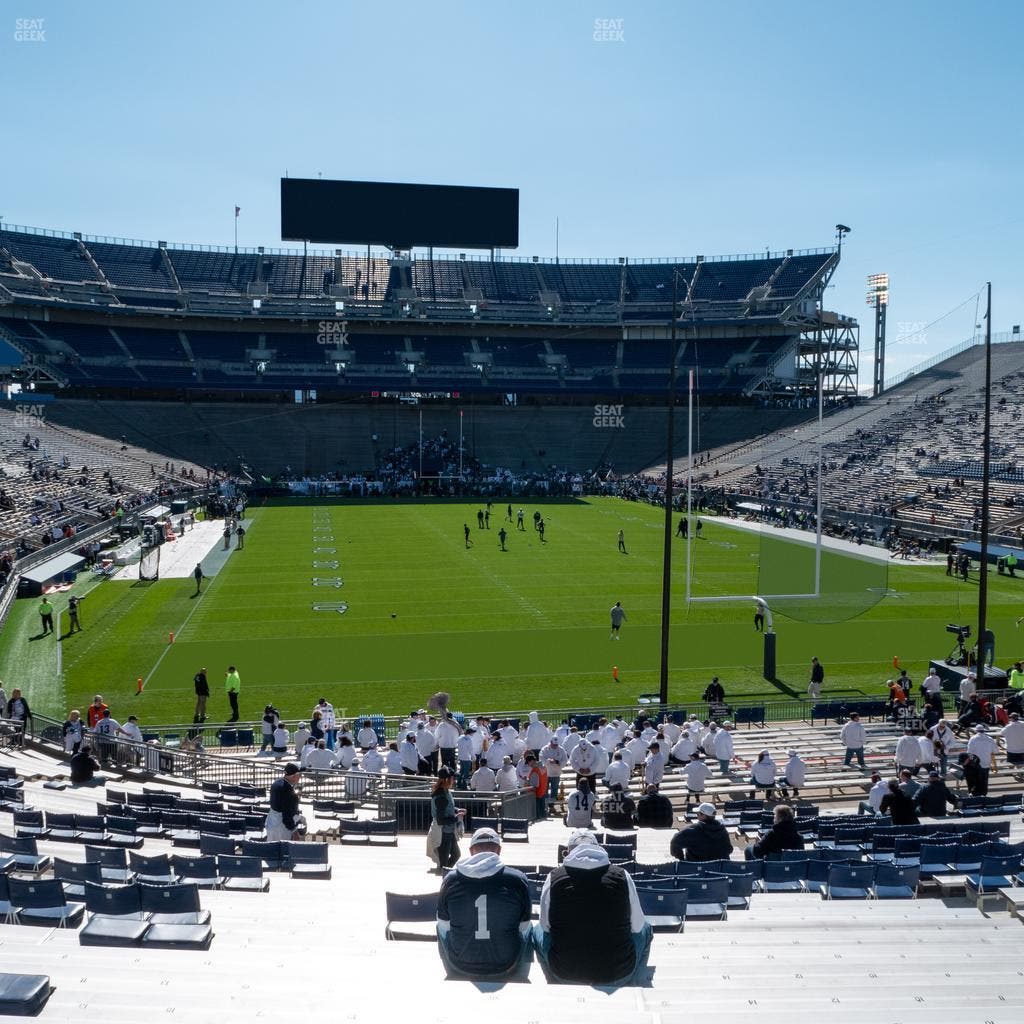 West Shore Home Field at Beaver Stadium - Section North H Seat View