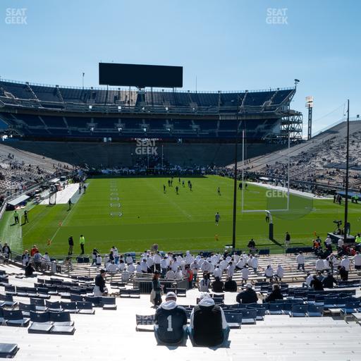 West Shore Home Field at Beaver Stadium - Section North H Seat View