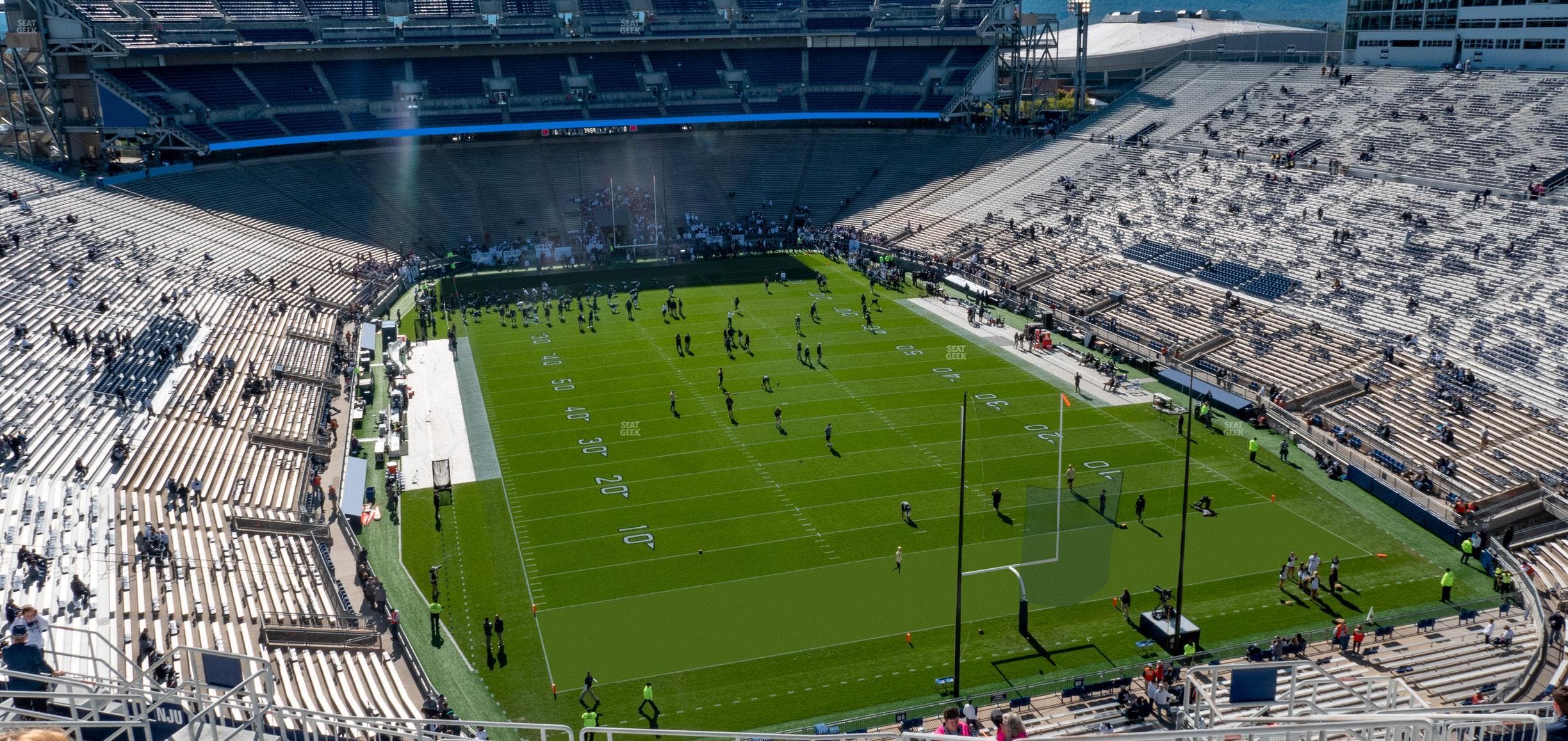 West Shore Home Field at Beaver Stadium - Section North J Upper Seat View