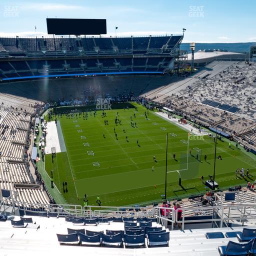 West Shore Home Field at Beaver Stadium - Section North J Upper Seat View