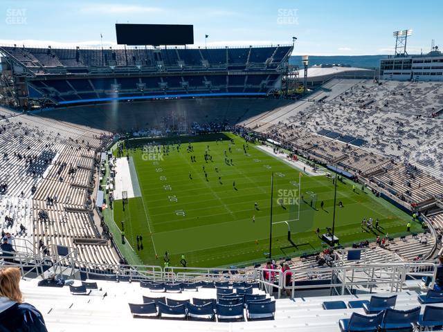 West Shore Home Field at Beaver Stadium - Section North J Upper Seat View