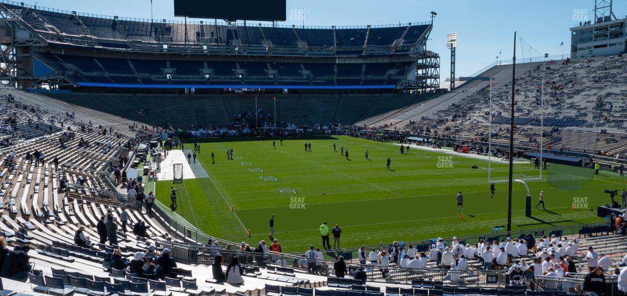 West Shore Home Field at Beaver Stadium - Section North J Seat View