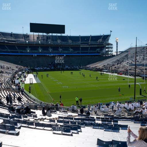 West Shore Home Field at Beaver Stadium - Section North J Seat View