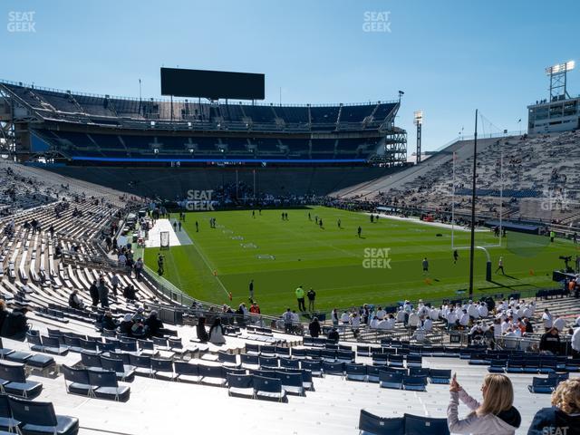 West Shore Home Field at Beaver Stadium - Section North J Seat View