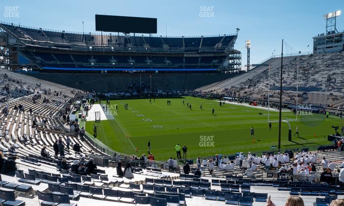 West Shore Home Field at Beaver Stadium - Section North J Seat View