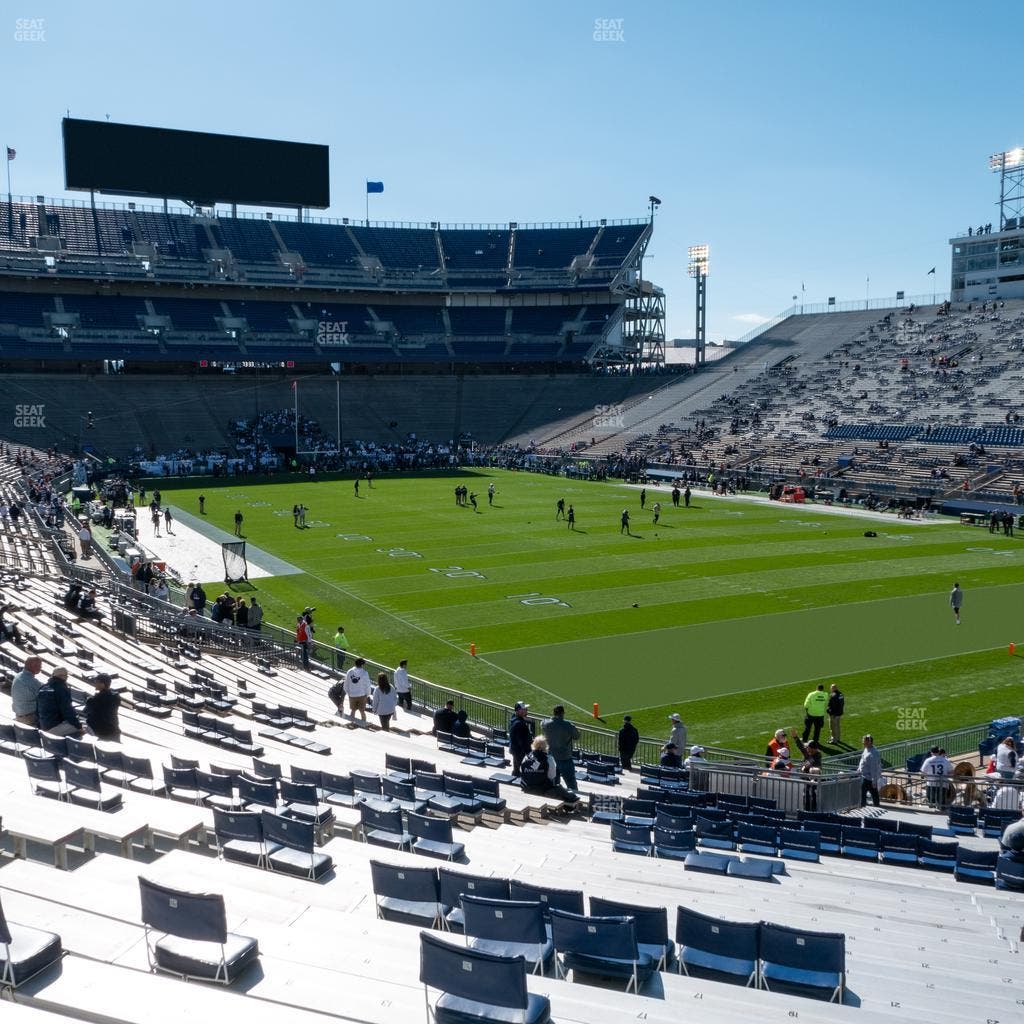 West Shore Home Field at Beaver Stadium - Section North K Seat View