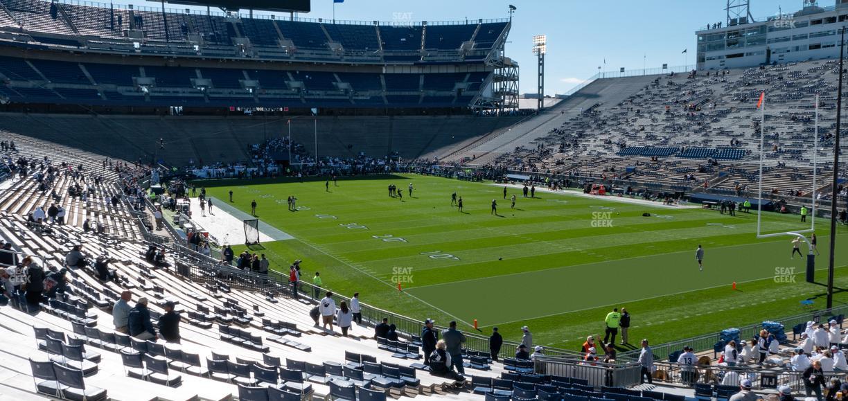 West Shore Home Field at Beaver Stadium - Section North K Seat View