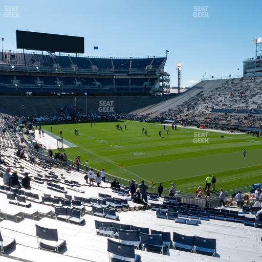 West Shore Home Field at Beaver Stadium - Section North K Seat View