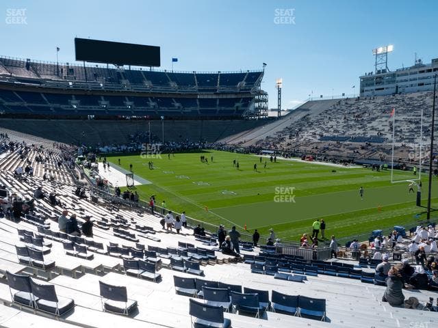 West Shore Home Field at Beaver Stadium - Section North K Seat View