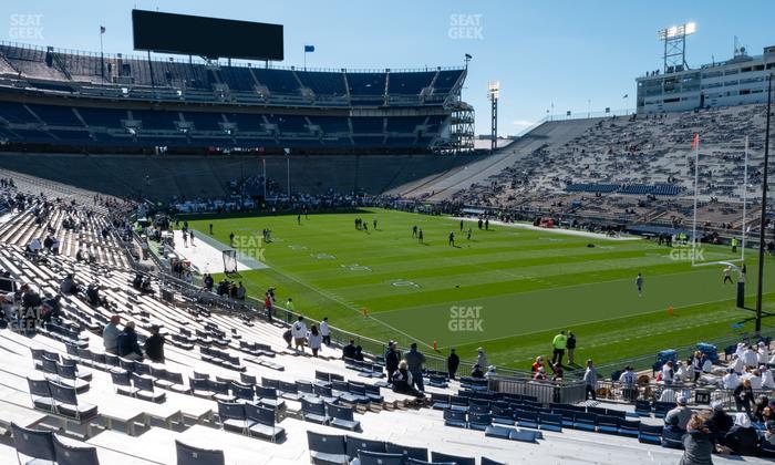 West Shore Home Field at Beaver Stadium - Section North K Seat View
