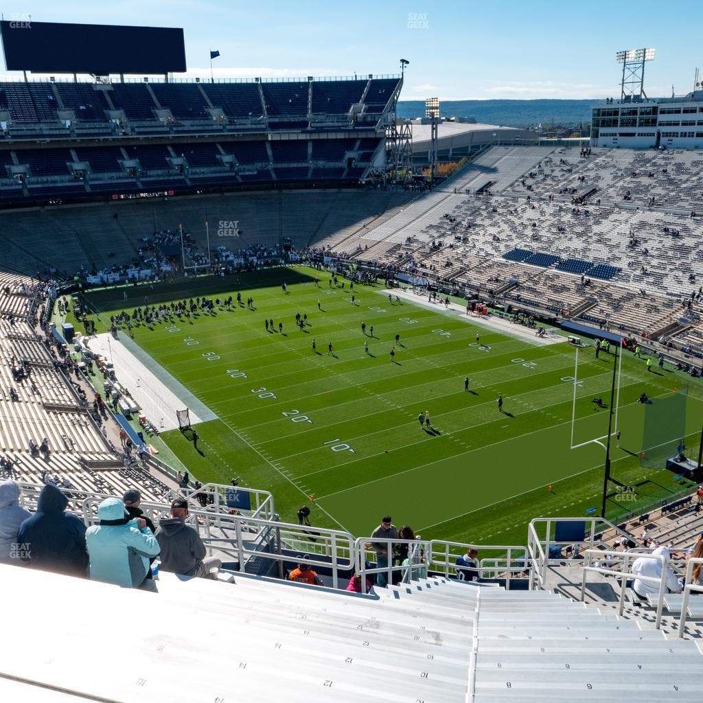 West Shore Home Field at Beaver Stadium - Section North L Upper Seat View