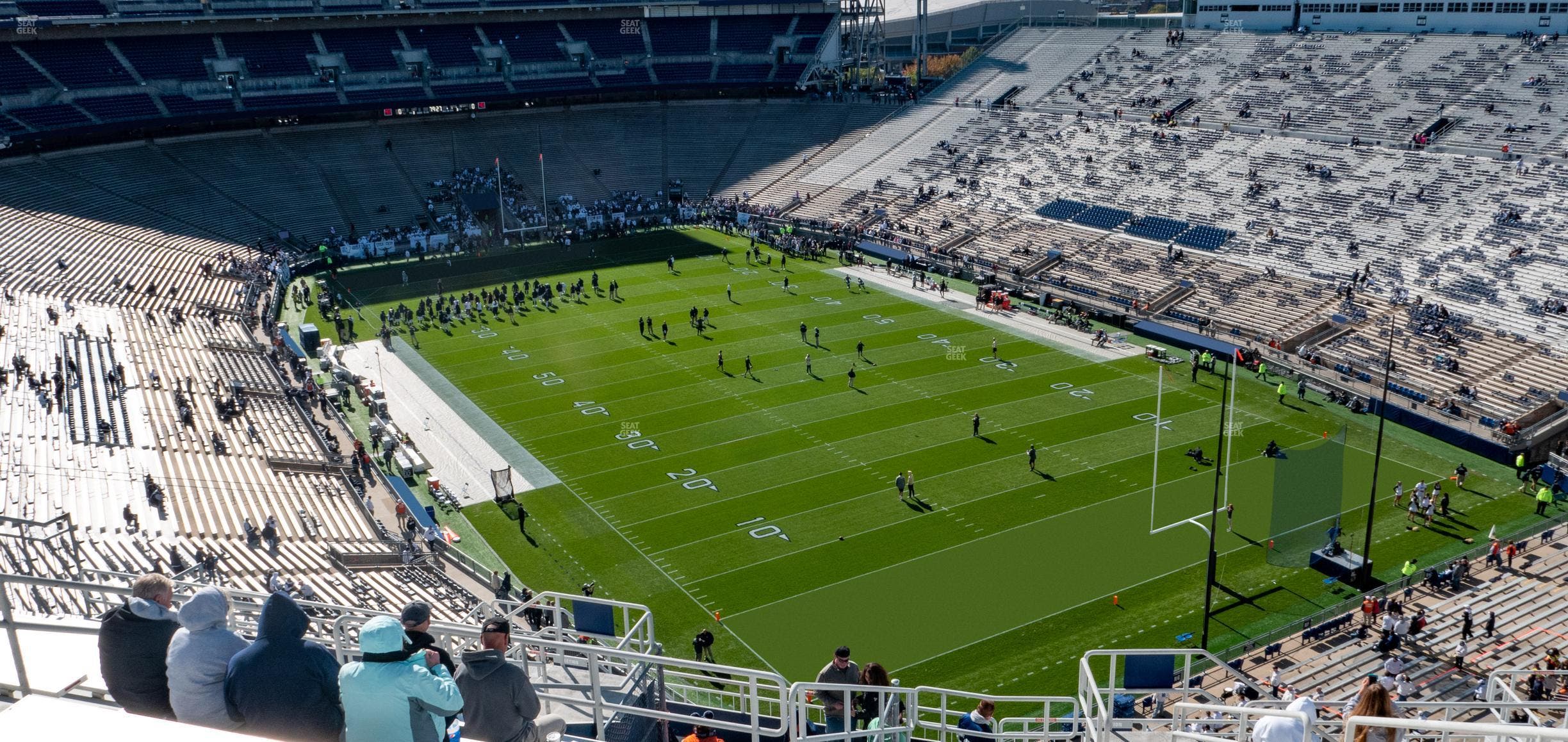 West Shore Home Field at Beaver Stadium - Section North L Upper Seat View