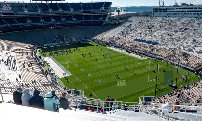 West Shore Home Field at Beaver Stadium - Section North L Upper Seat View