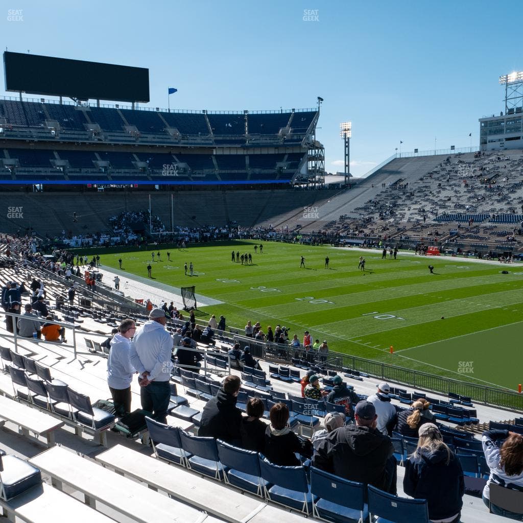 West Shore Home Field at Beaver Stadium - Section North L Seat View