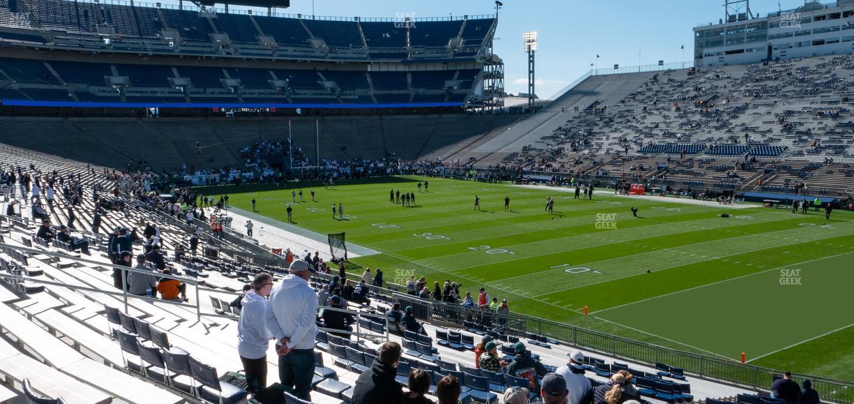 West Shore Home Field at Beaver Stadium - Section North L Seat View